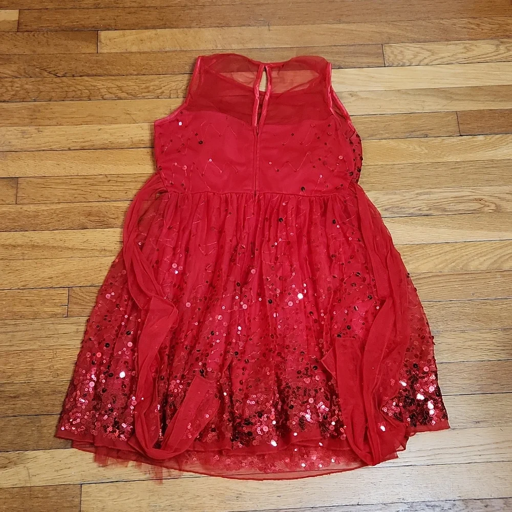 Rue21 Womens Red Sequin Dress Size XL - Picture 7 of 10